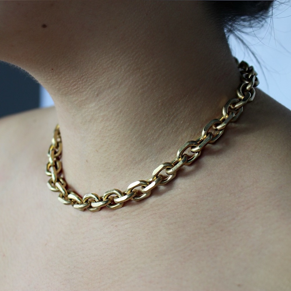 Gold Cuban Link Necklace